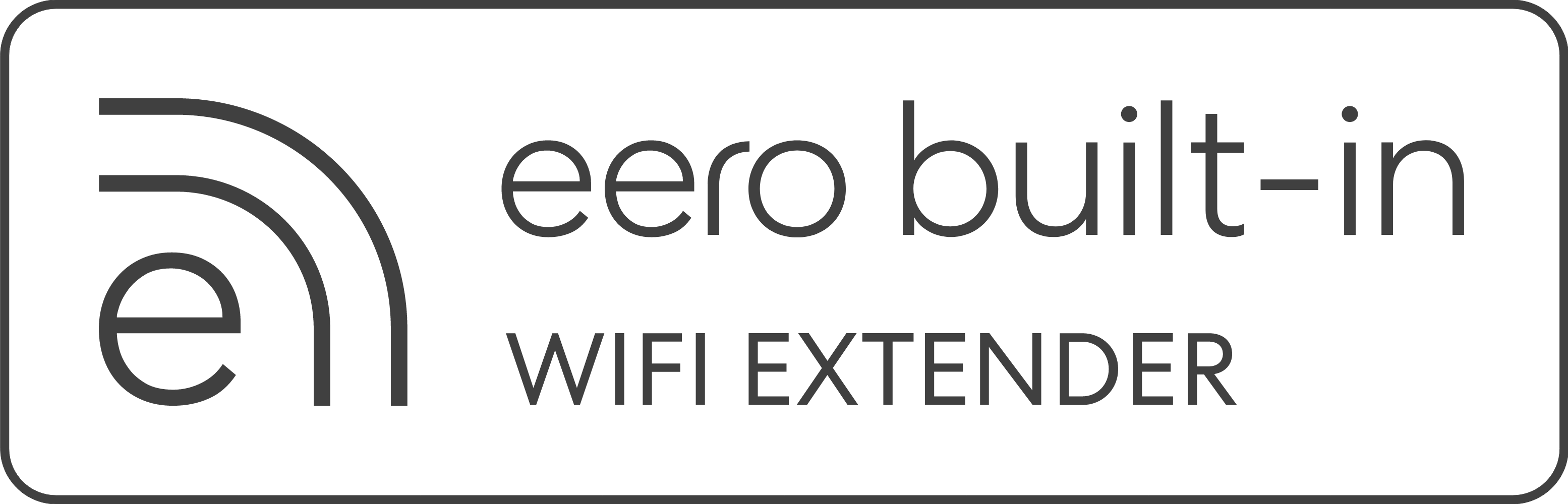 Logo di Amazon eero built-in