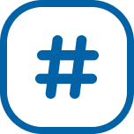 Icona mantieni numero